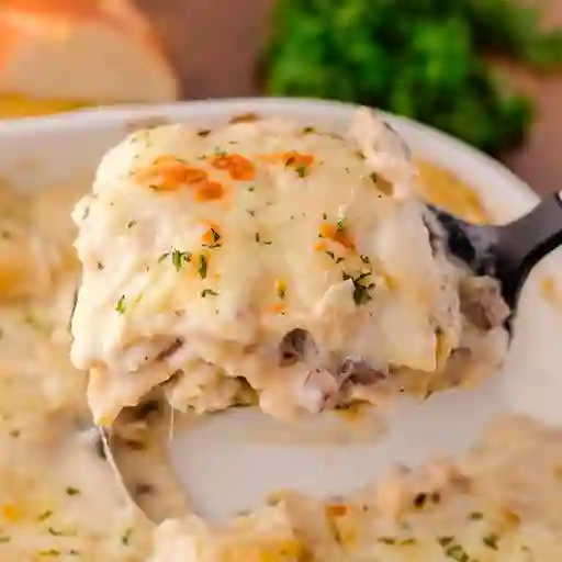 Lasagna Pollo a la Carbonara