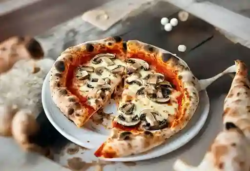 Pizza Pollo Champiñon Personal