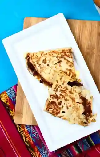 Quesadilla Pollo y Champiñones