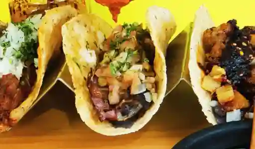 Taco Chicharrón en Estilo Ceviche
