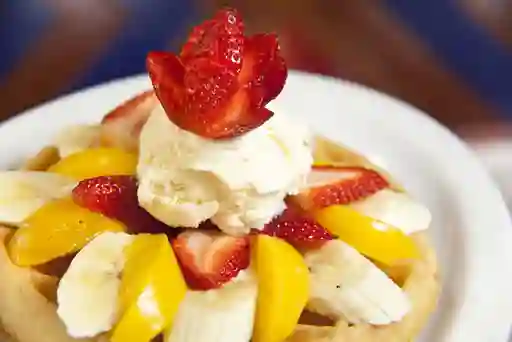 Waffles Tropicales