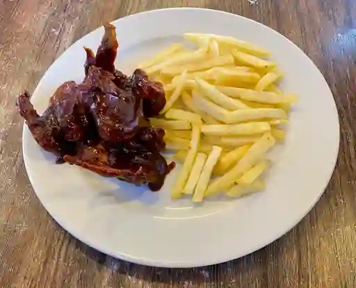 Alitas Bbq X 6