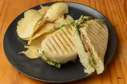 Sándwich de Salmón Ahumado