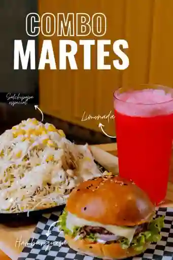 Combo Martes Burguer #4