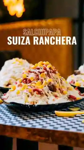 Salchipapa Suiza Ranchera 2 Personas