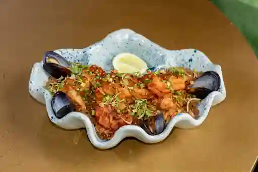 Arroz Frito de Mariscos