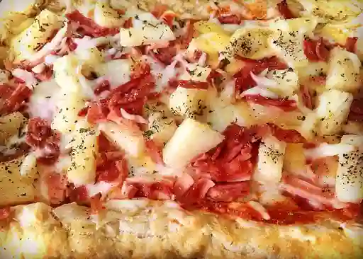 Combo Pizza Hawaiana Gaseosa Pet 400 ml