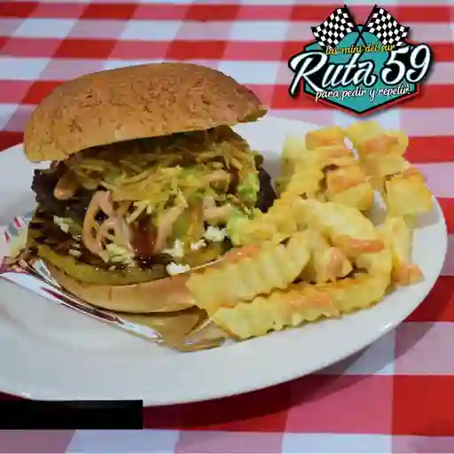 Hamburguesa Pequeña Cañon