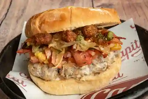 Hamburguesa Roma.