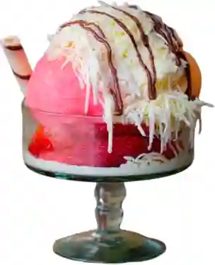 Copas con Helado Queso