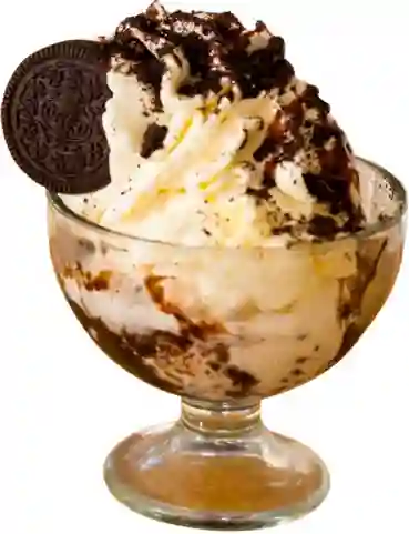 Copas con Helado Oreo