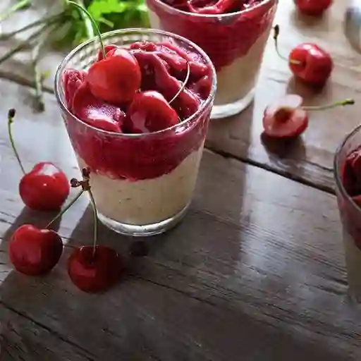 Cerezas con Crema