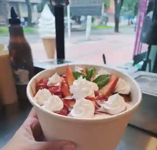 Merengon con Helado