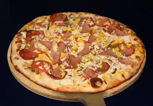 Pizza Pollo Champiñón