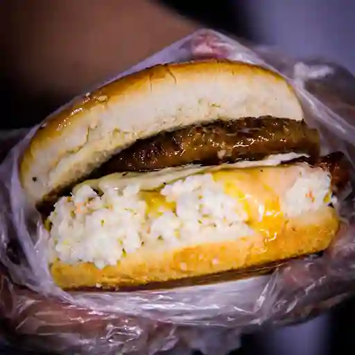 Hamburguesa Queso y Tocineta