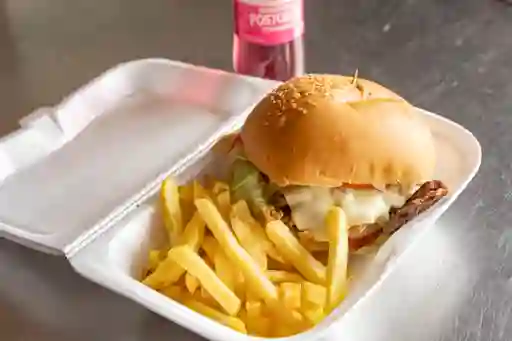 Hamburgesa + Francesa + Gaseosa