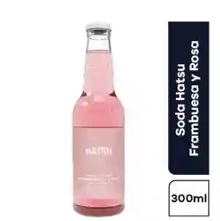 Hatsu Soda Frambuesa 300Ml