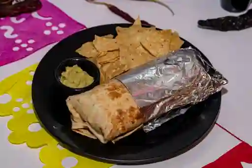 Super Burro Chicharrón y Res