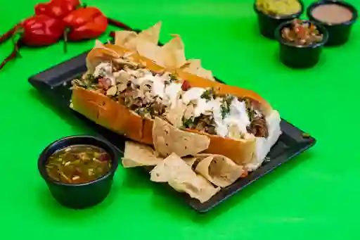 Hotdog con Caldo