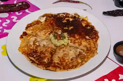 Pizabirria con Caldo