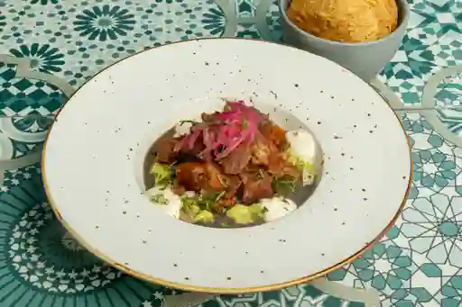 Guacamole con Chicharrón