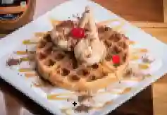 Promo 2 X1 Waffle Con Helado