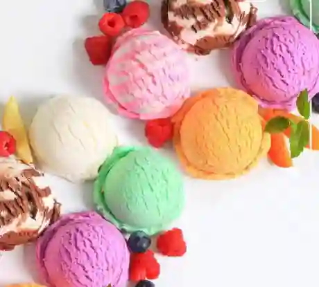 Helado Con Frutas Frozen
