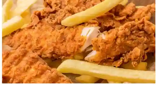 Combo Broaster Sencillo Pechuga