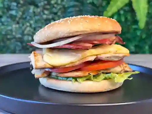 Hamburguesa Pollo Apanado Especial