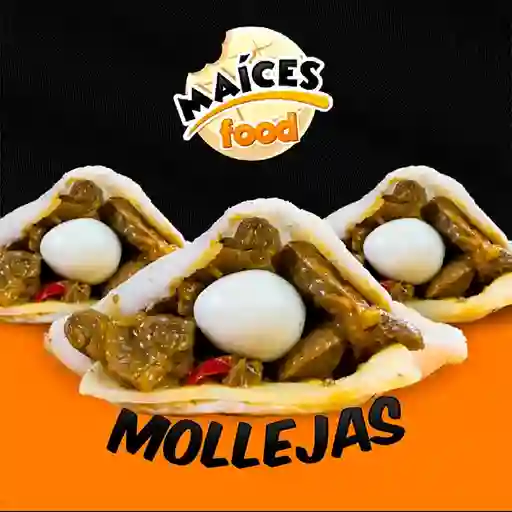 Arepa con Mollejas