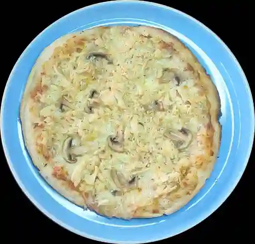 Pizza Pollo Champiñón