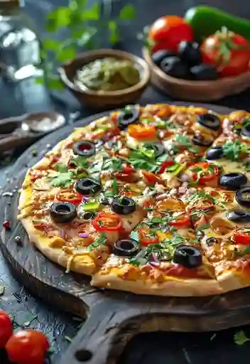 Pizza Vegetales Al Chimi 4 Porciones
