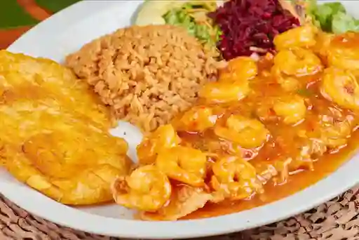 Róbalo con Camarones