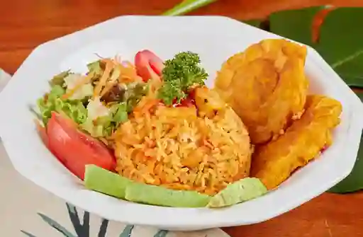 Arroz con Camarones