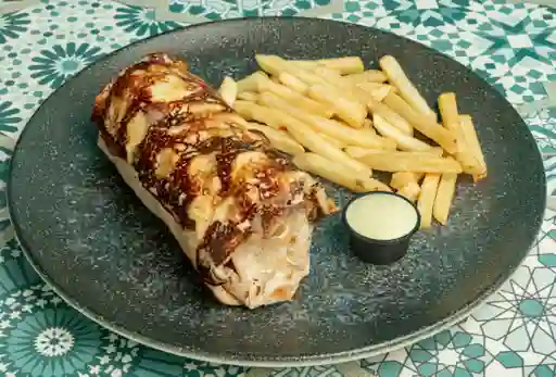Burro Tinga de Pollo