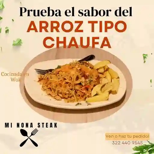 Pollo Kung Pao y Arroz Blanco