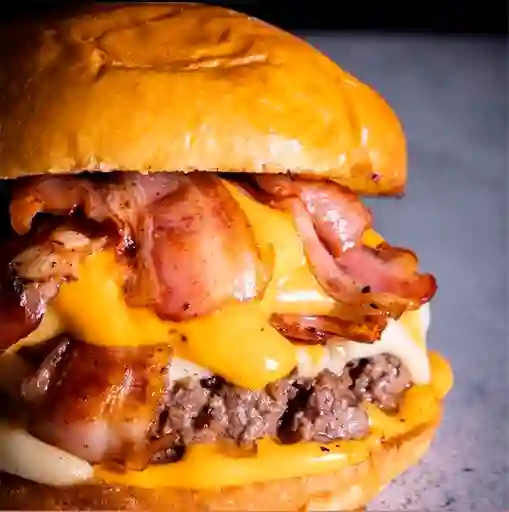 Hamburguesa Cheese And Bacon