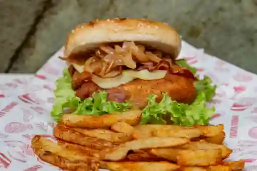 Hamburguesa de Pollo Crispy
