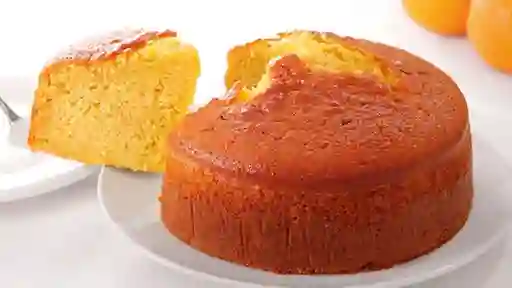 Torta de Naranja y Capuccino