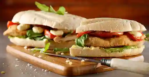Sandwich de Milanesa de Pollo.