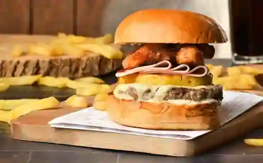 Hamburguesa Hawaiana