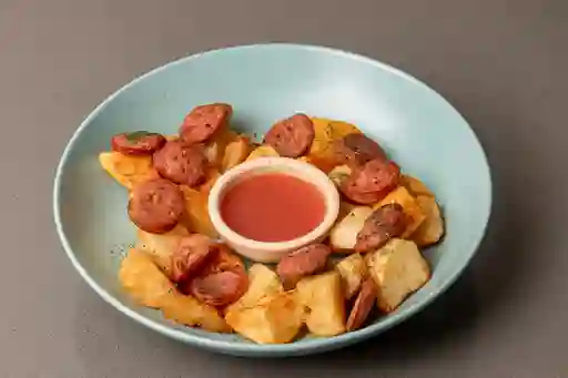 Papas Rústicas con Chorizo