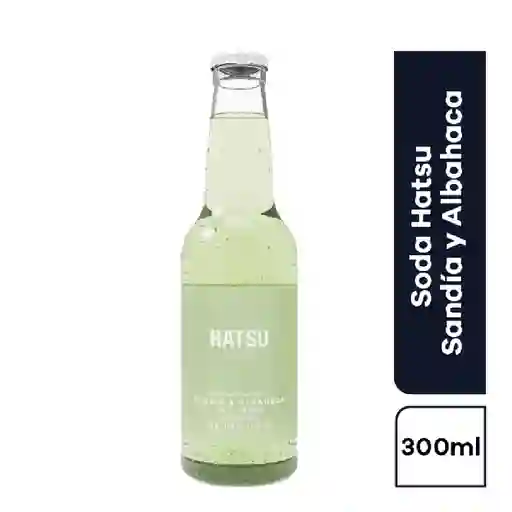 Soda Hatsu Sandía & Albahaca
