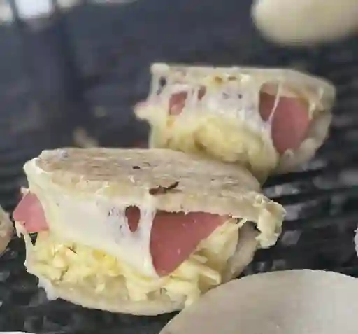 Arepa Jamón y Queso