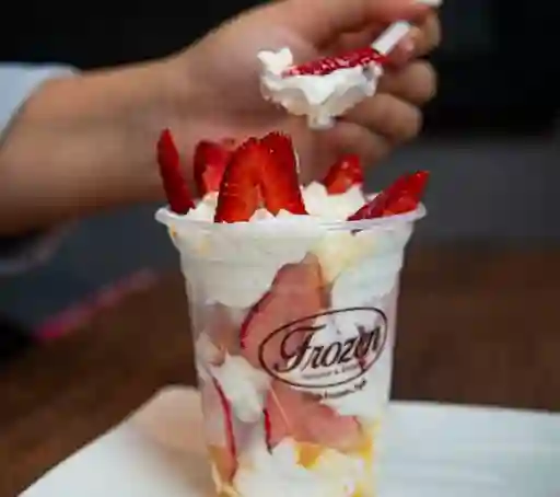 Fresas Con Crema Tradicional