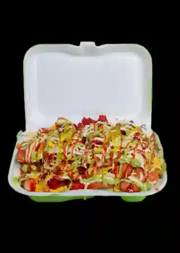 Salchipapa Especial