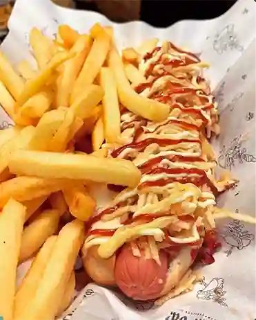 Combo Perro Clasico Mas Papas