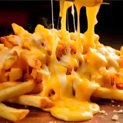 Papas Crispy con Cheddar