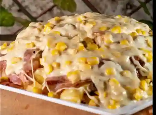 Salchipapa Especial