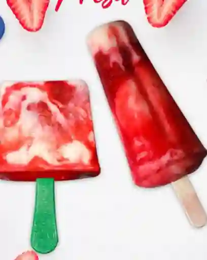 Helado Largo de Fresa